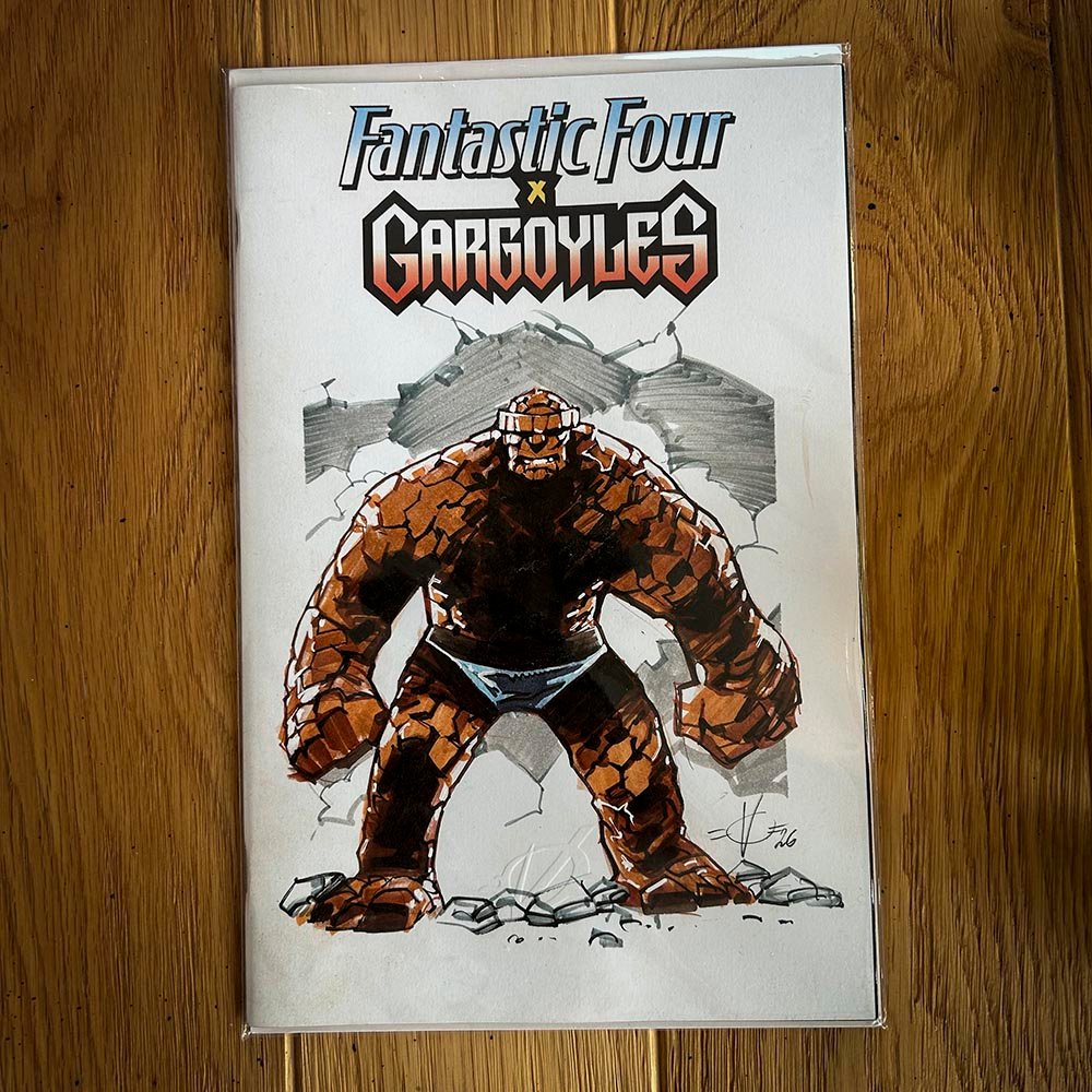 Fantastic Four vs Gargoyles 1